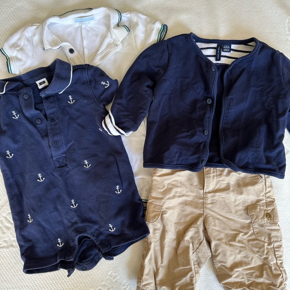 Janie and Jack 0-6 mo bundle of baby clothes